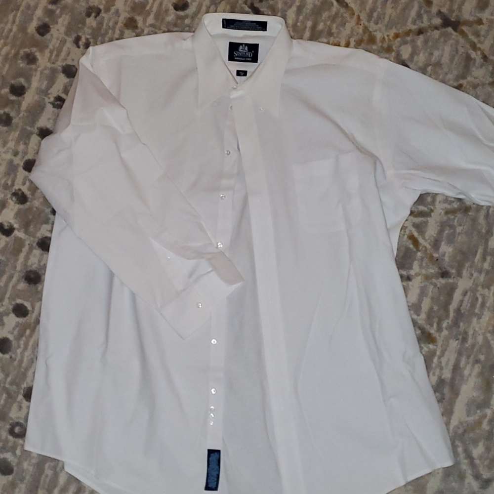 Stafford wrinkle free button down shirt